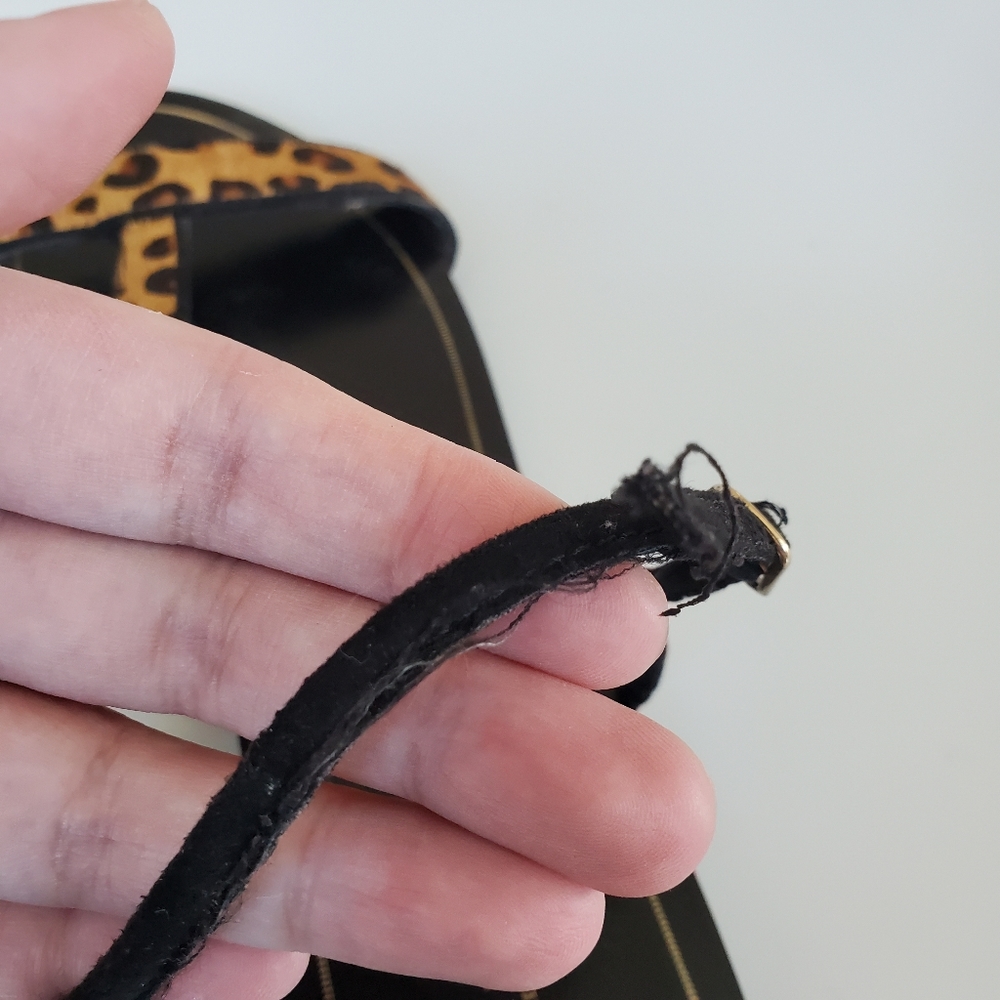 ZARA basic animal print sandals - Picture 10 of 12